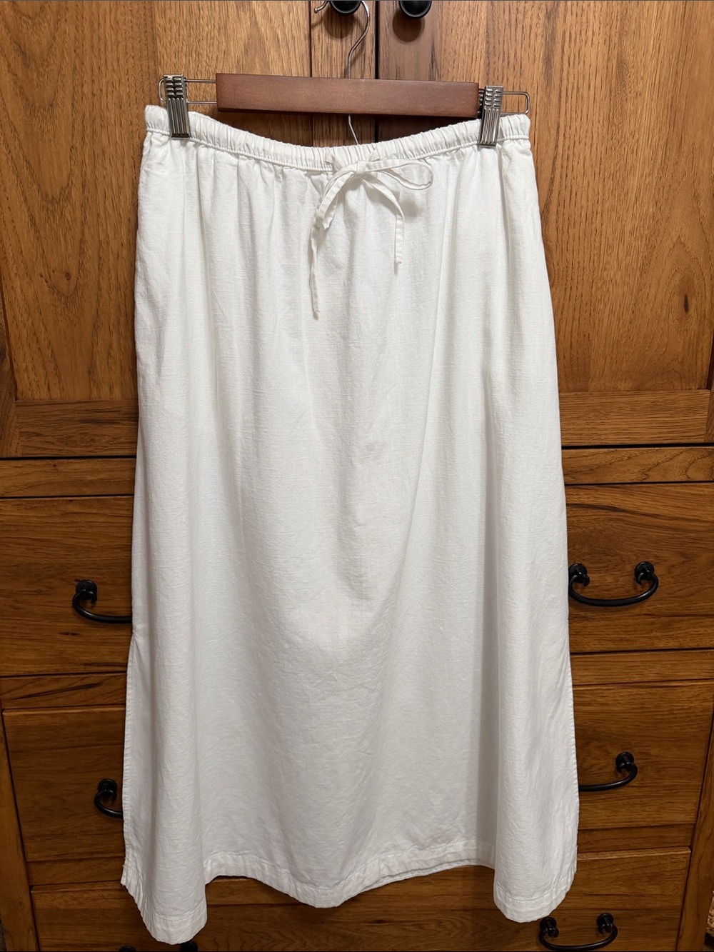 Universal Thread Classic White Drawstring Skirt